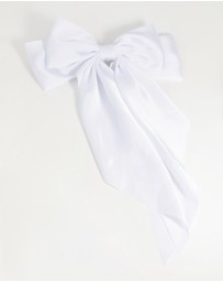 Lovisa - White Bow Clip