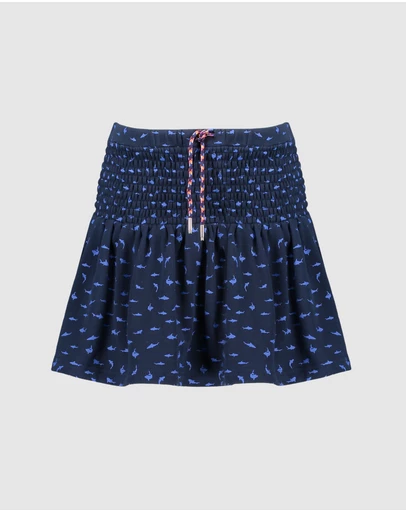 NONO - Shark Print Skirt - Kids-Teens