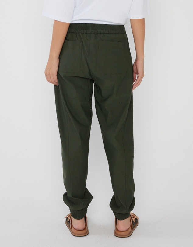 ALEXANDRA - Rune Pants Forest Green