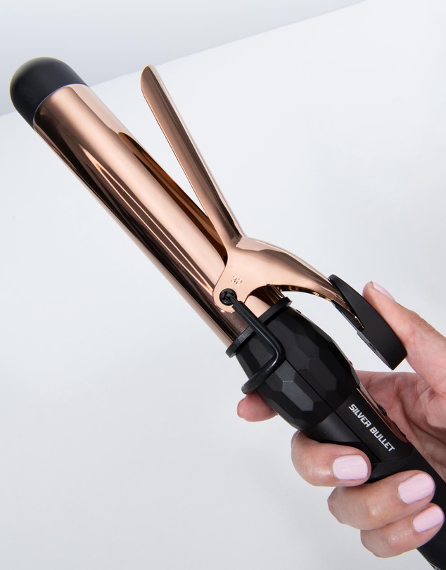 Silver Bullet - Silver Bullet Fastlane Titanium Curling Iron Rose Gold - 32mm