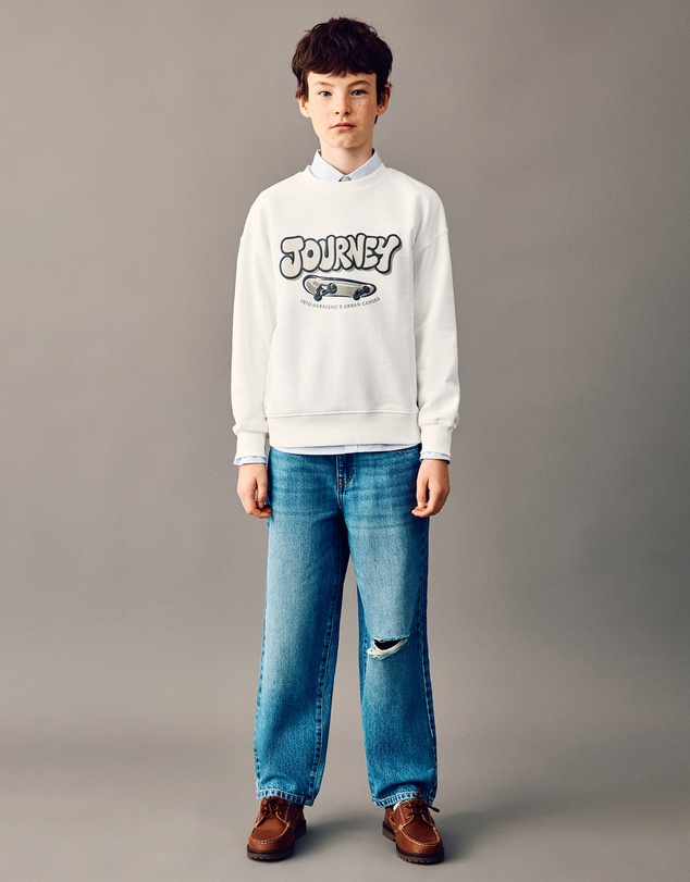 M.N.G - Journey Sweatshirt - Kids-Teens