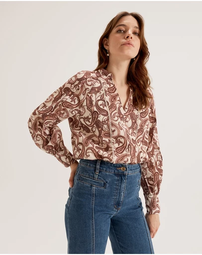 Review - Sorrento Paisley Blouse
