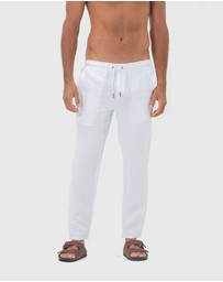 Coast Clothing - Coast Linen Pant - White