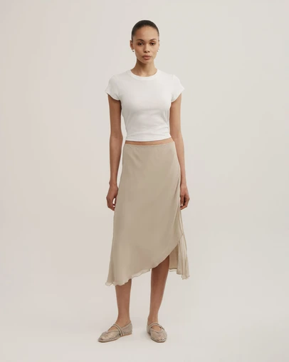 Witchery - Asymmetric Soft Skirt
