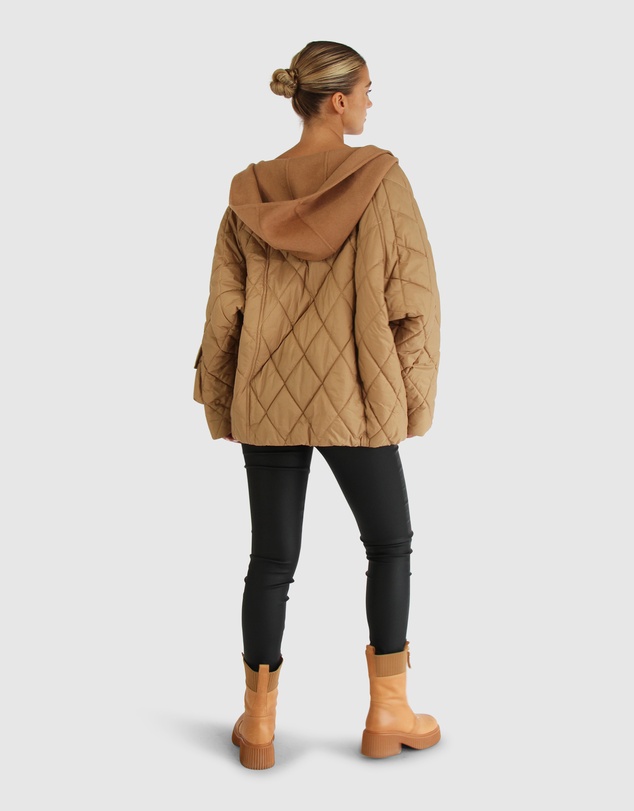 Belle & Bloom - Only You Quilted Utility Jacket