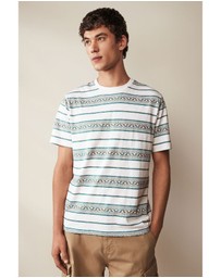 NEXT - Textured Stripe T-Shirt