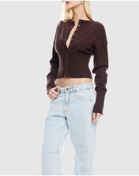 Lioness - Head In The Clouds Cardigan - ICONIC EXCLUSIVE