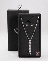 Lovisa - Silver Cup Chain Y-Neck Jewellery Set