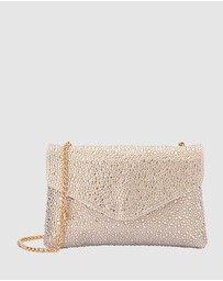 Olga Berg - Hattie Crystal Shoulder Bag
