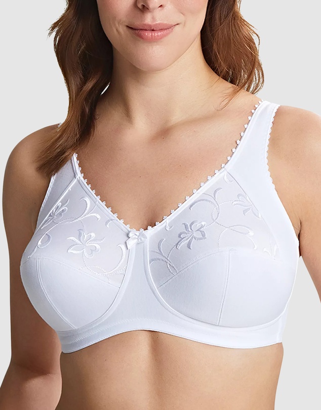 Royce Lingerie - Grace Wirefree Cotton Full Cup Support Bra