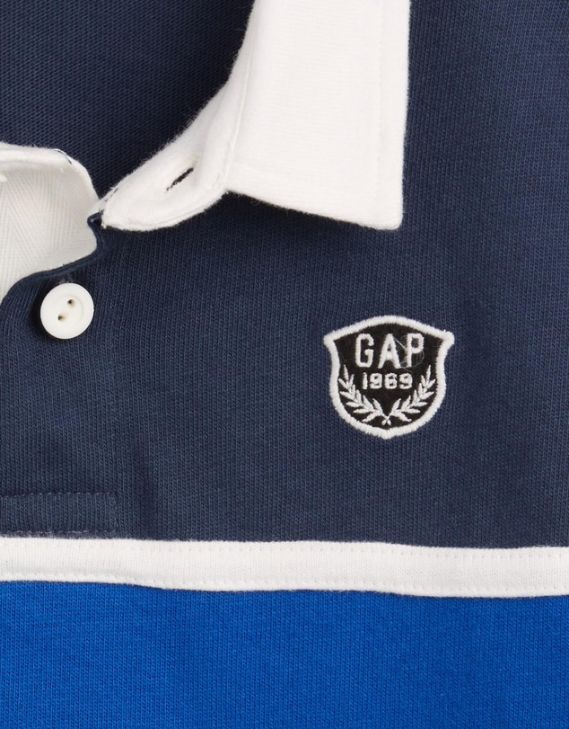 GAP - LS Logo Rugby Polo - Babies-Kids