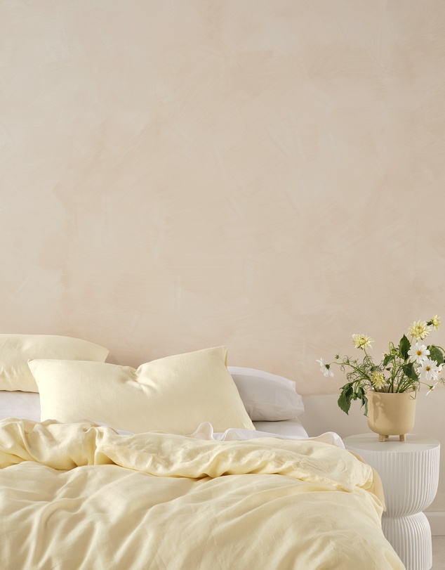 Linen House - Nimes Pure Linen Standard Pillowcase