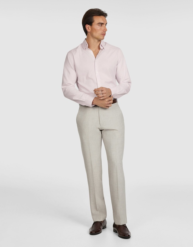 Tarocash - Leeds Slim Bamboo Check Shirt