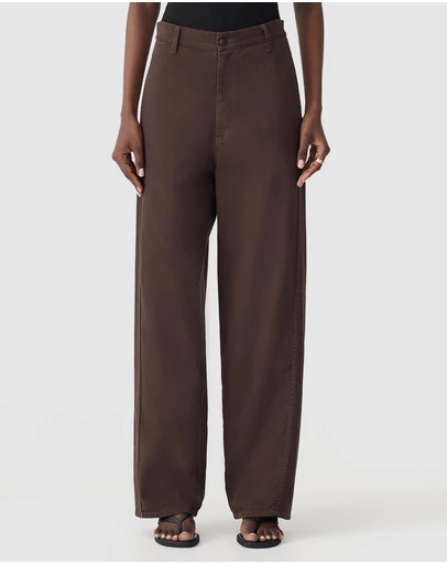 Bassike - Cotton Twill Straight Leg Pant