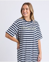 Foxwood - Simplified Stripe Tee Dress