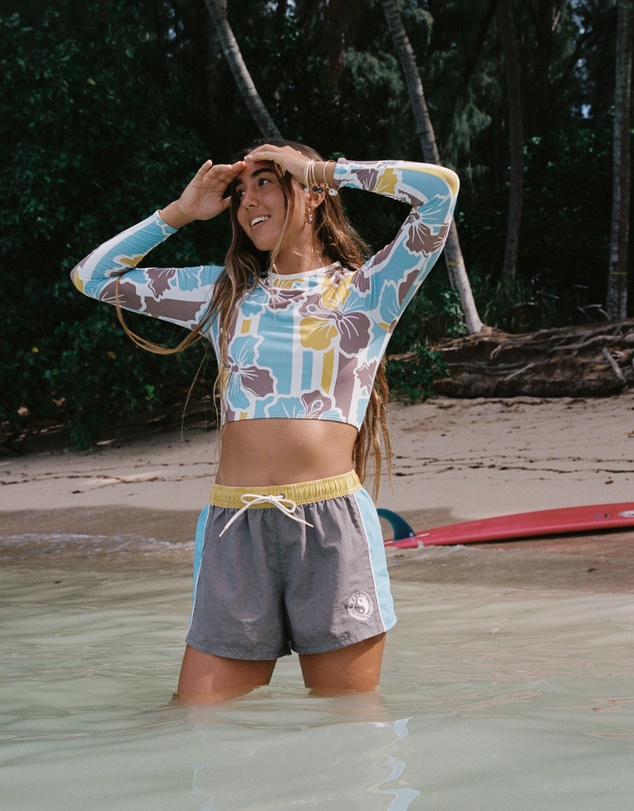 Poolside Paradiso - Honolulu Surf Short - Coco