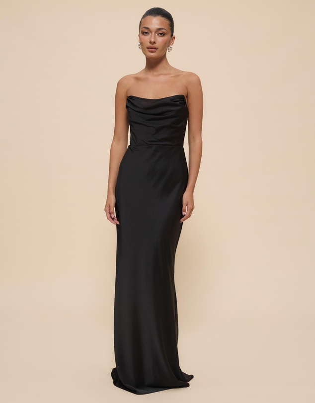 CHANCERY - Jada Strapless Corset Maxi Dress