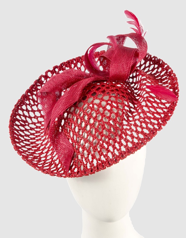 Max Alexander - Red Plate Racing Fascinator