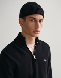Gant - Casual Cotton Half-Zip Knit