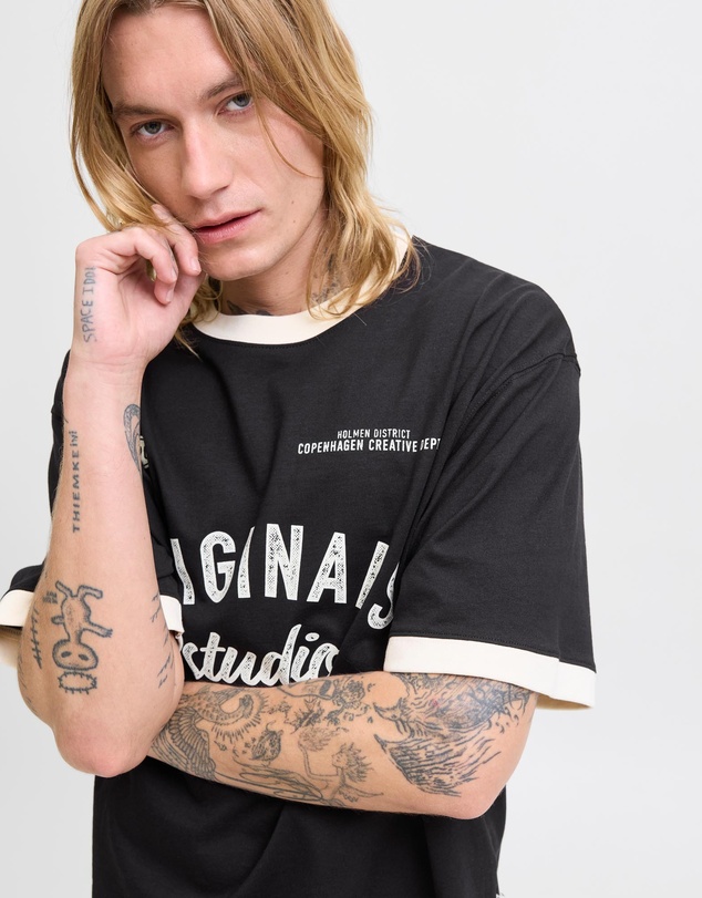 Jack & Jones - Cambridge Ringer Front T-Shirt