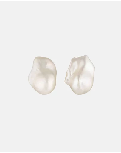 Stephanie Browne - Baroque Pearl Studs