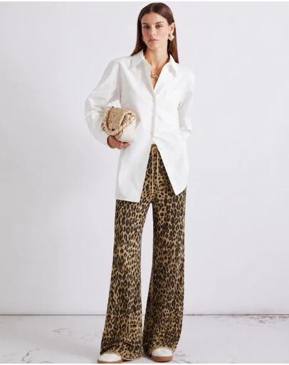 Marella - Desert Leopard Knit Pants