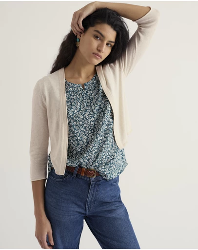 Seasalt - Seasalt Cornwall Neutrals Vanessa Knitted Cardigan