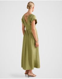 Forever New - Alessandra Tuck Detail Midi Dress