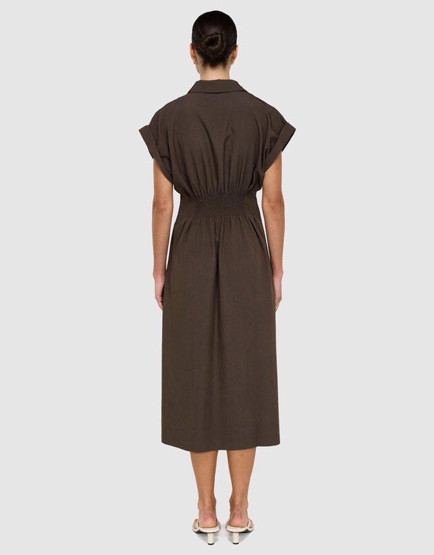Staple the Label - Lucienne Midi Shirt Dress