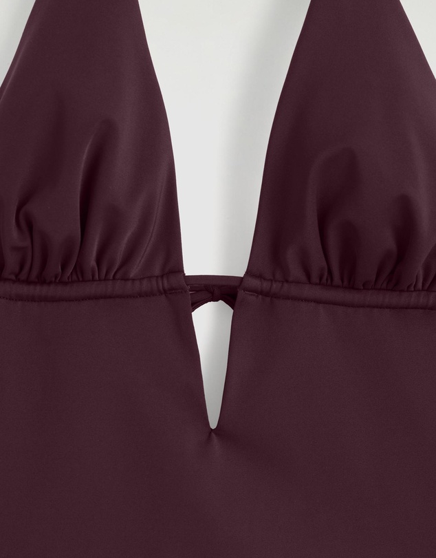 COS - Plunge-Neck Swimsuit