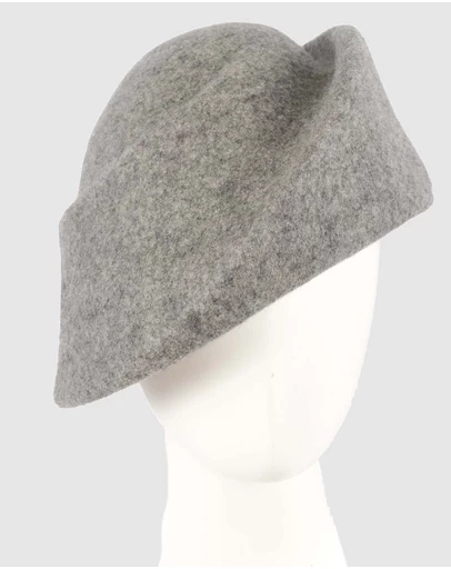 Max Alexander - Grey Winter Felt Designer Hat