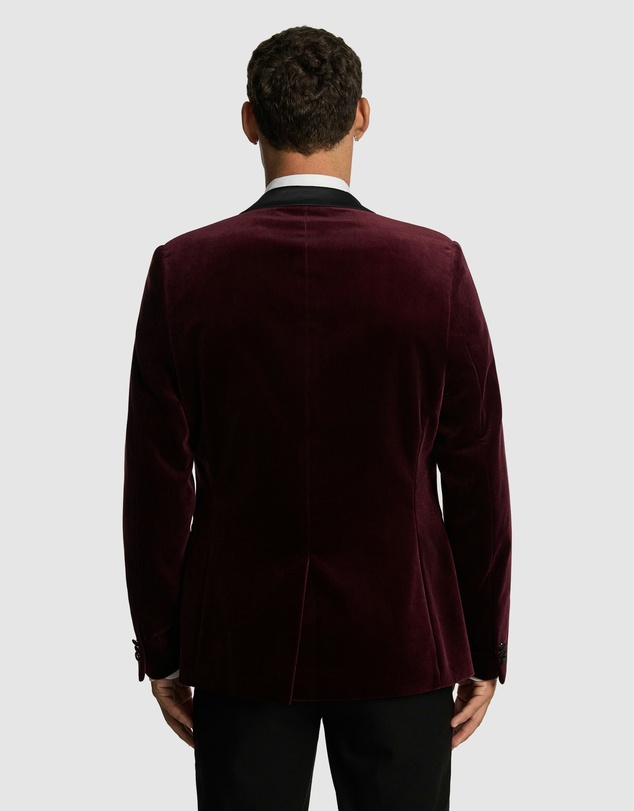 yd. - Milan Velvet Tuxedo Jacket