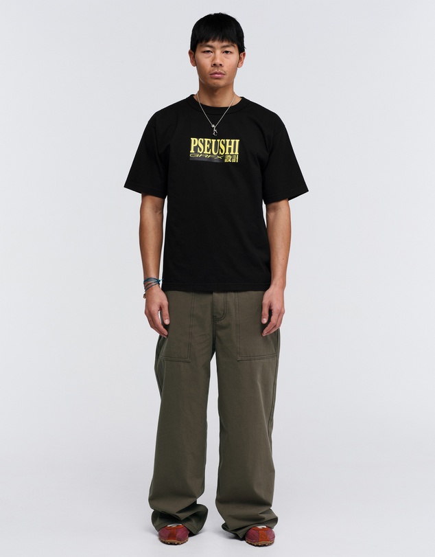 PSEUSHI - Loose Cut Canvas Fatigue Pants
