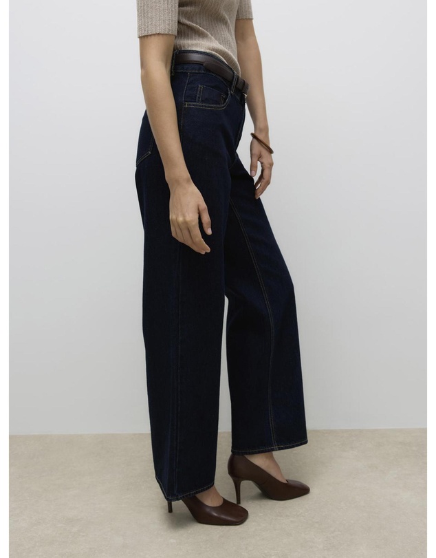 Vero Moda - Rena High Waisted Wide Denim Jeans