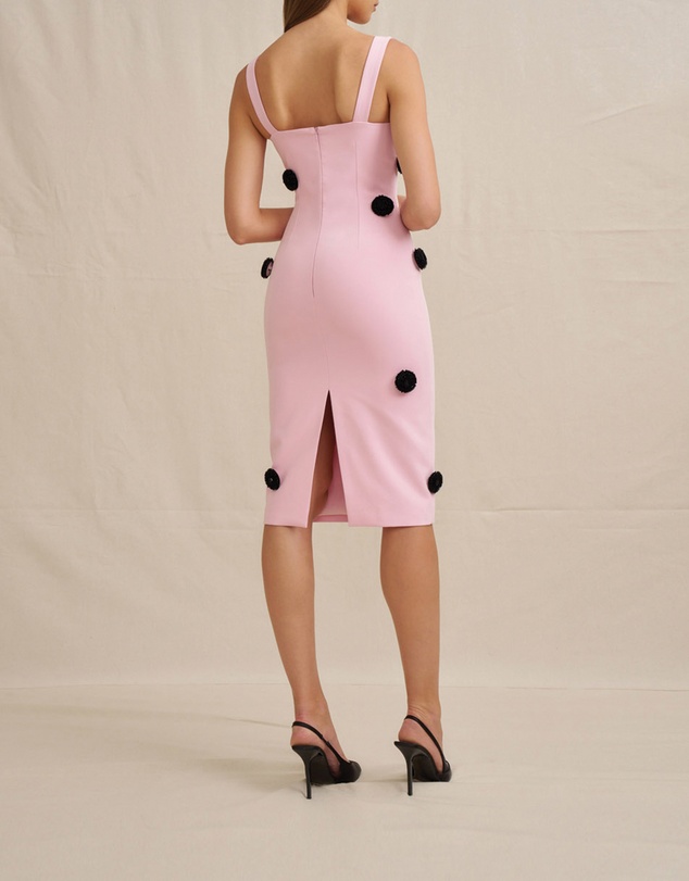 BY JOHNNY. - Anita Spot Midi Dress