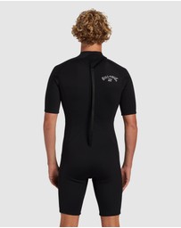 Billabong - Mens 2/2mm Foil Back Zip Springsuit