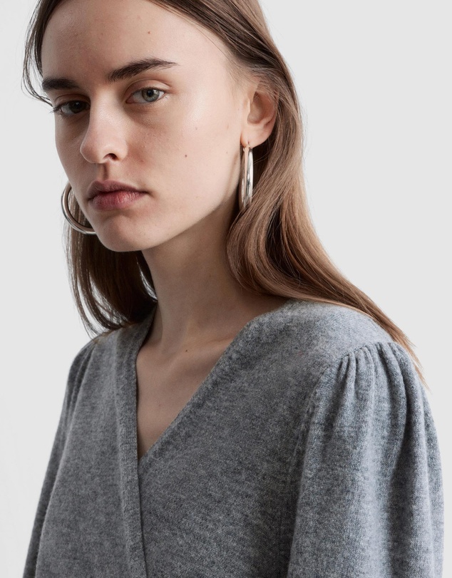 & Other Stories - Merino Wool Wrap Cardigan