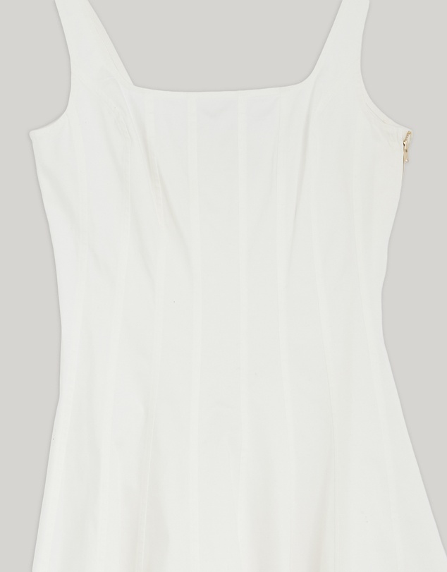 Revibe - Repaired Oroton Panelled Day Dress - AU 8