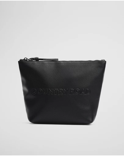 Country Road - Branded Detail Tri Cosmetic Bag