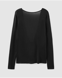 M.N.G - Draped Back Knitted Jumper