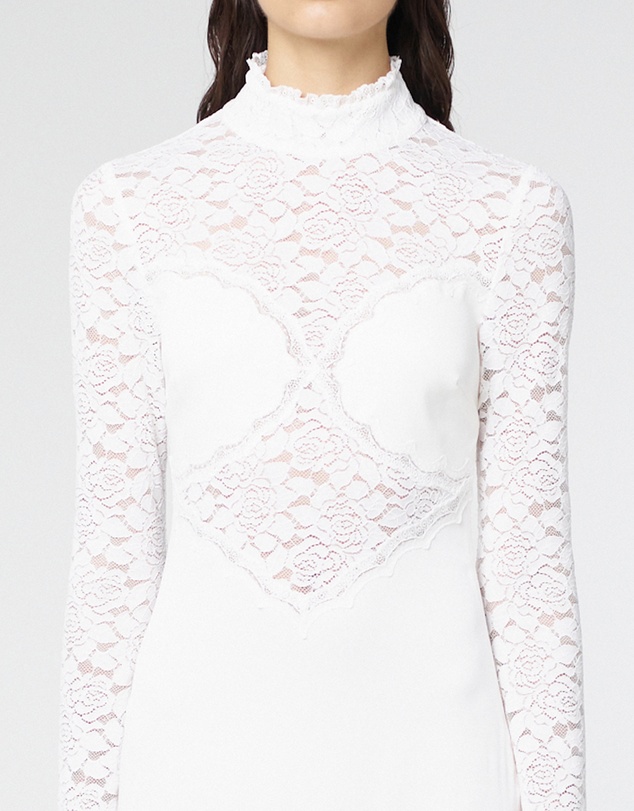 Third Form - Serenade Lace Long Sleeve Dress