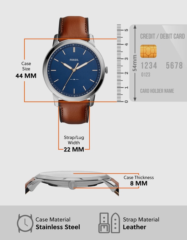 Fossil - The Minimalist Men's Analogue Watch
