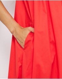 AERE - Arli U Neckline Maxi Dress