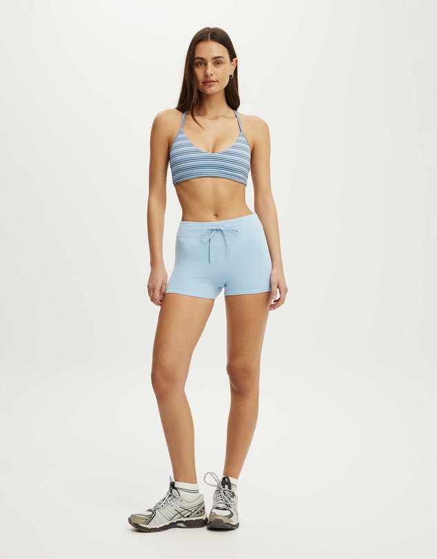 Cotton On Body Active - Ultra Soft Tie Front Micro Short