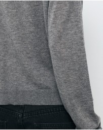 AERE - Asha Semi-Sheer Merino Wool Henley Top