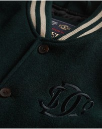 Superdry - Varsity Monogram Wool Bomber