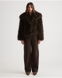 Decjuba - Sophia Faux Fur Jacket