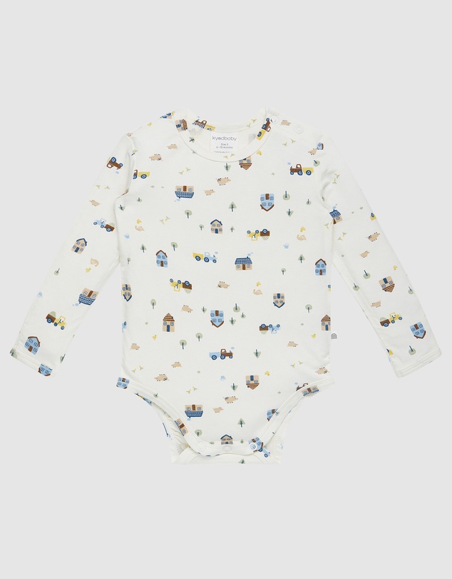 Kynd Baby - Comfy Bodysuit Long Sleeve in Pasture