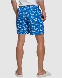 Urban Classics - Pattern Swim Shorts