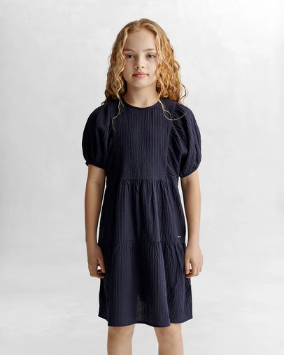 Gant - Seersucker Tiered Dress
